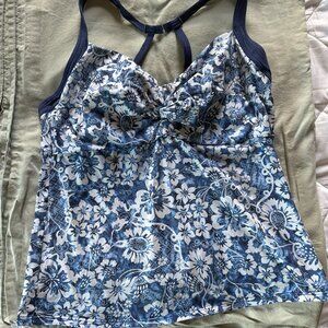 Title Nine Pele Underwire Tankini Top 36DD